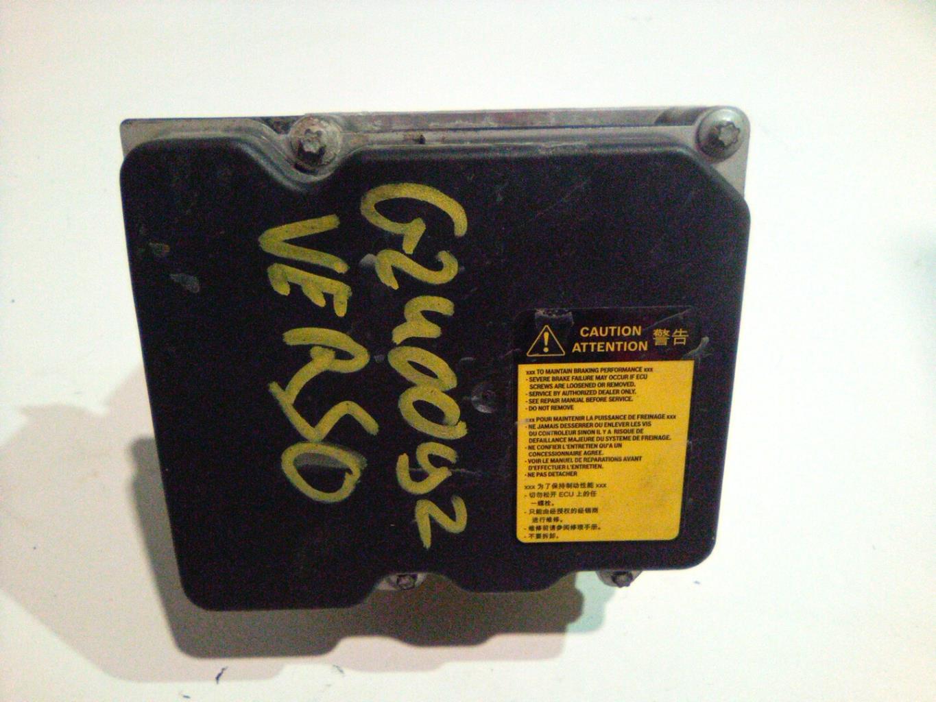 Blocco ABS (antibloccaggio freni) TOYOTA VERSO PHASE 1 Diésel - 1