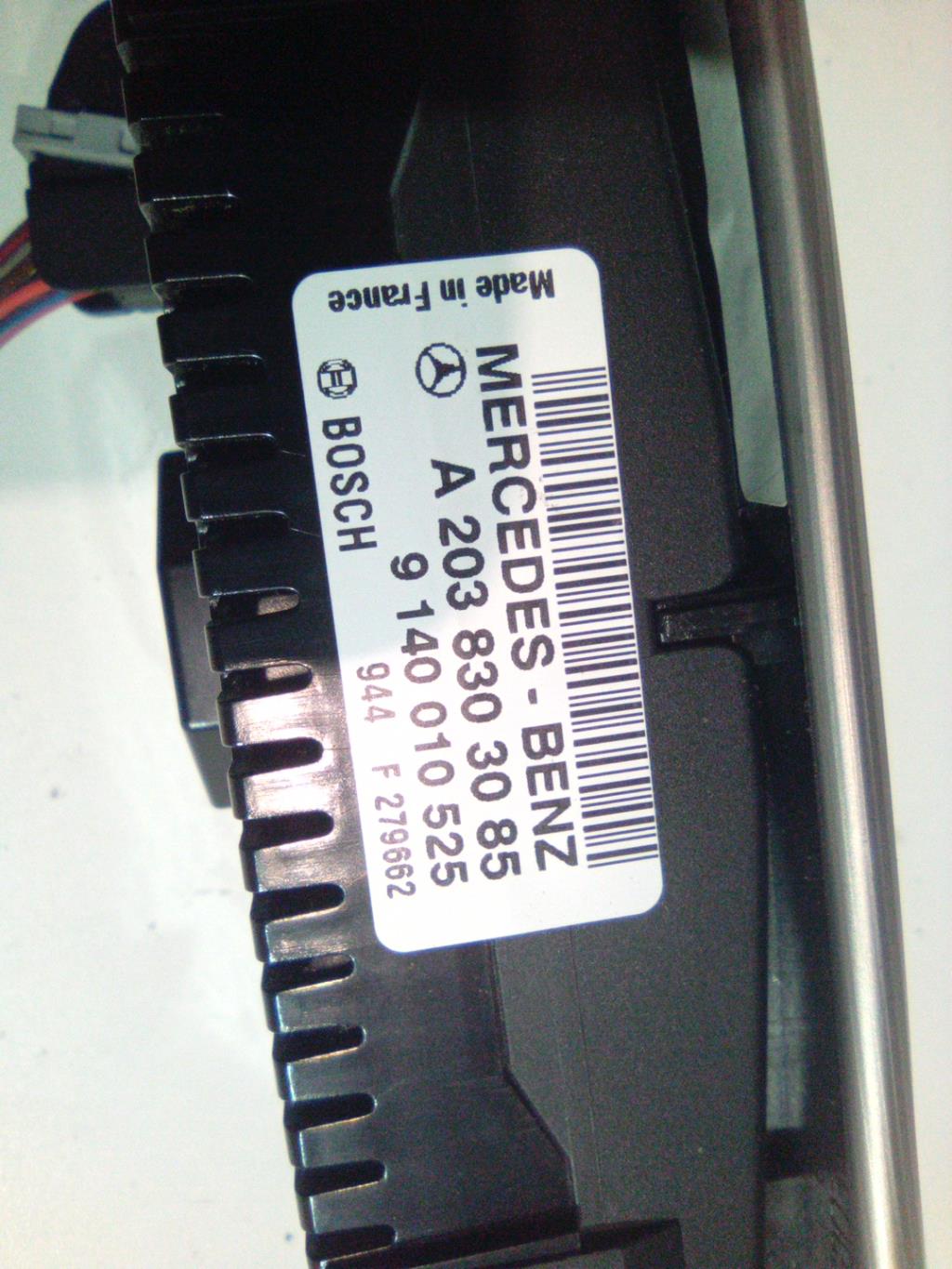 Commande chauffage MERCEDES CLASSE C 203 PHASE 2 Diesel - 1