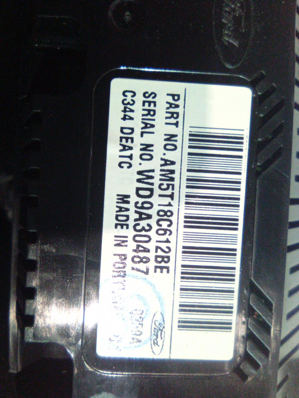 Commande chauffage FORD GRAND C-MAX 2 PHASE 1 Diesel - 1