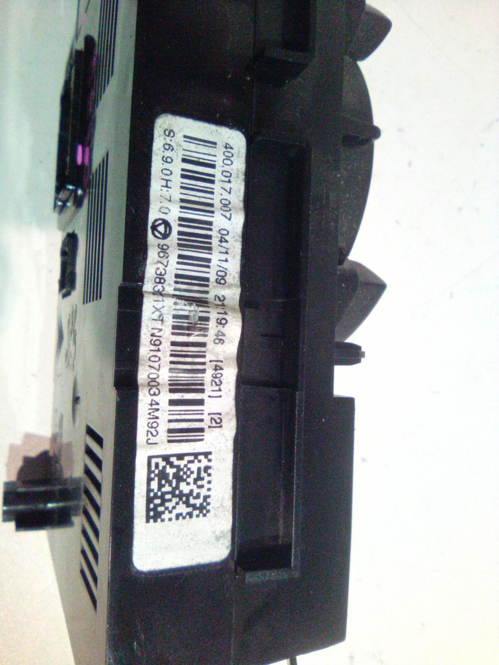 Commande chauffage PEUGEOT 5008 1 PHASE 1 Diesel - 1