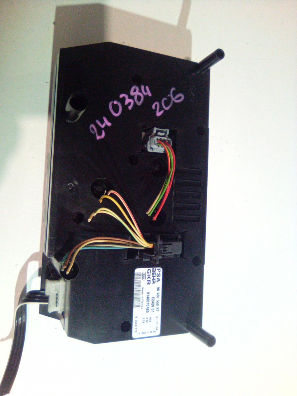 Commande chauffage PEUGEOT 206 PHASE 2 Essence - 1