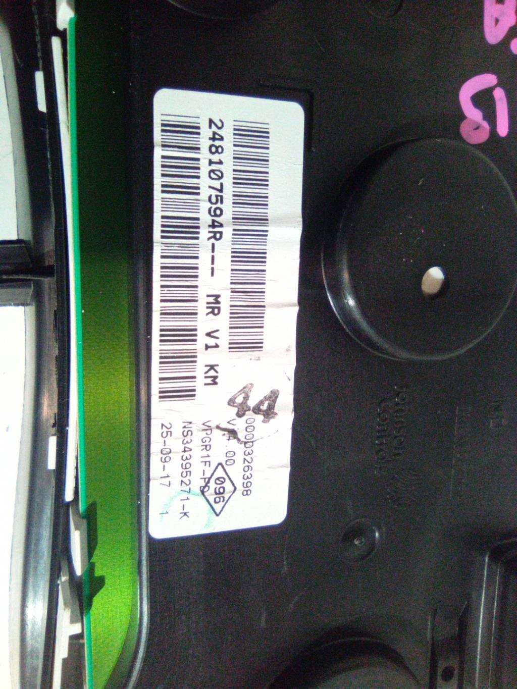 Compteur DACIA LODGY PHASE 1 Essence - 1