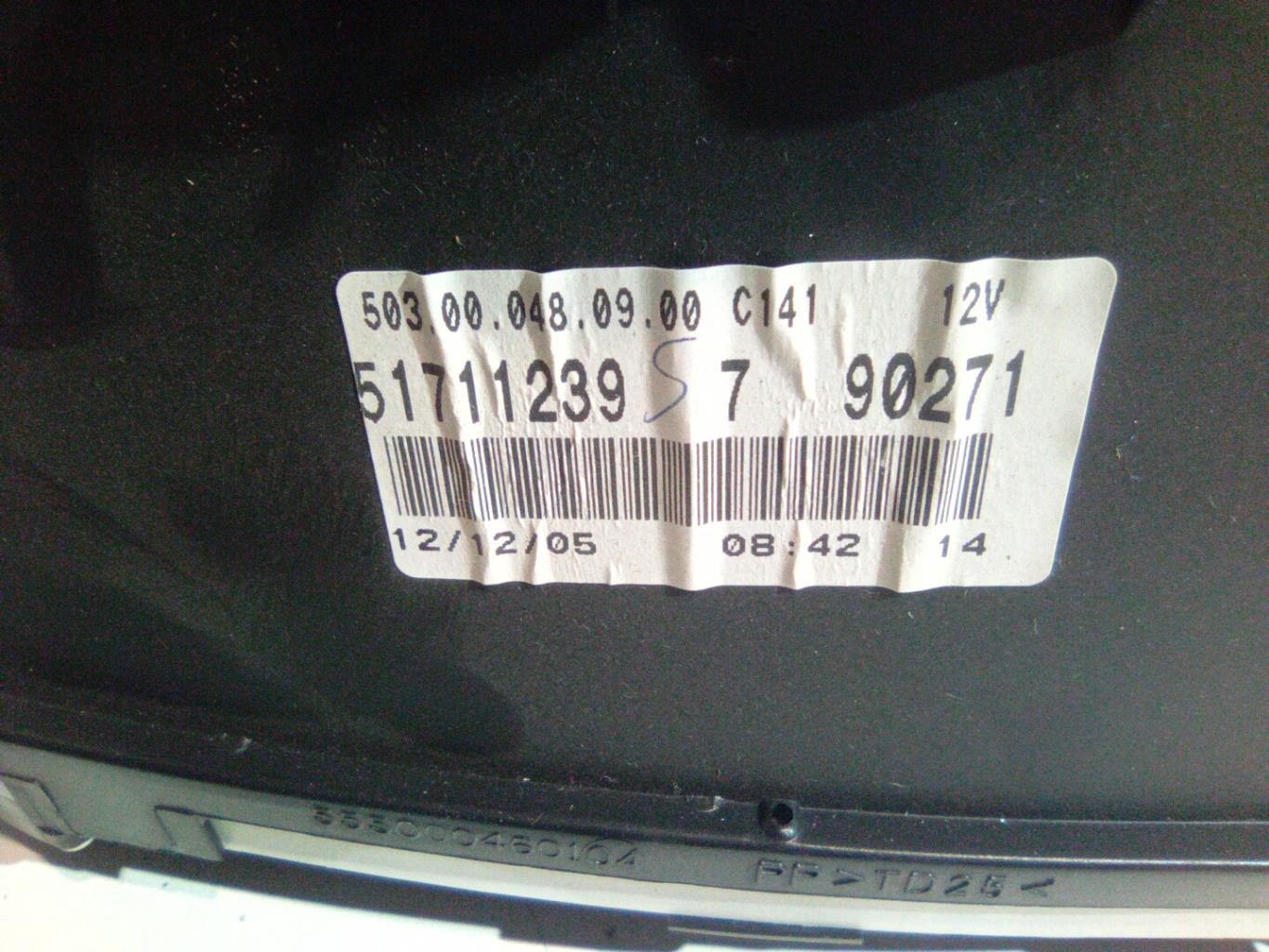 Compteur FIAT PANDA 2 Essence - 1