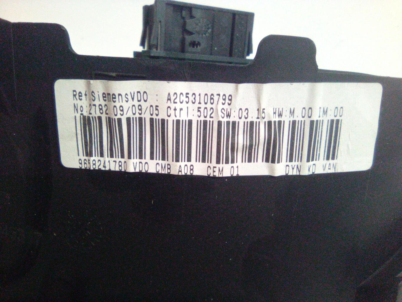 Compteur PEUGEOT 1007 Diesel - 1