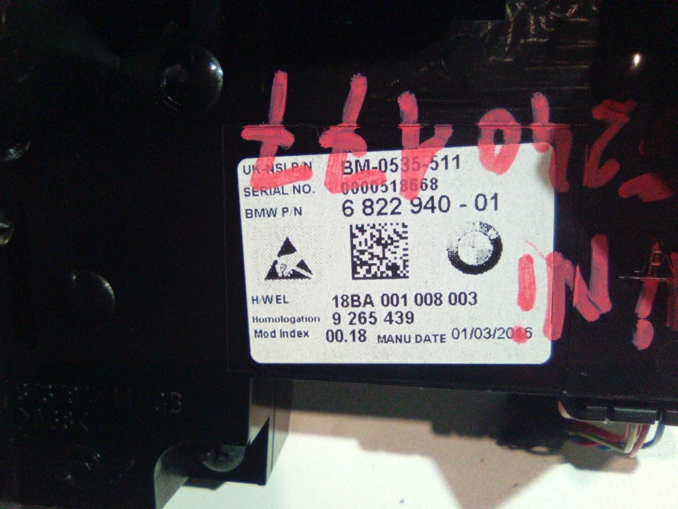 Compteur MINI MINI 3 F56 PHASE 1 Essence - 1