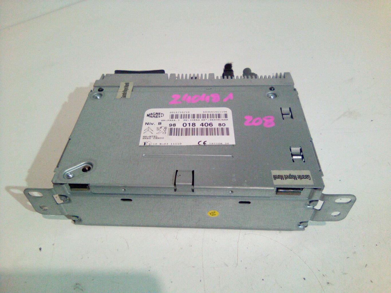 Autoradio originale PEUGEOT 208 1 PHASE 1 Gasolina - 1