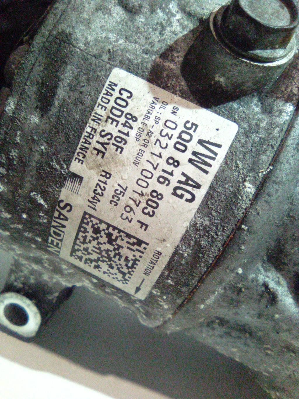 Compresseur clim AUDI A1 1 SPORTBACK S1 PHASE 2 Essence - 1