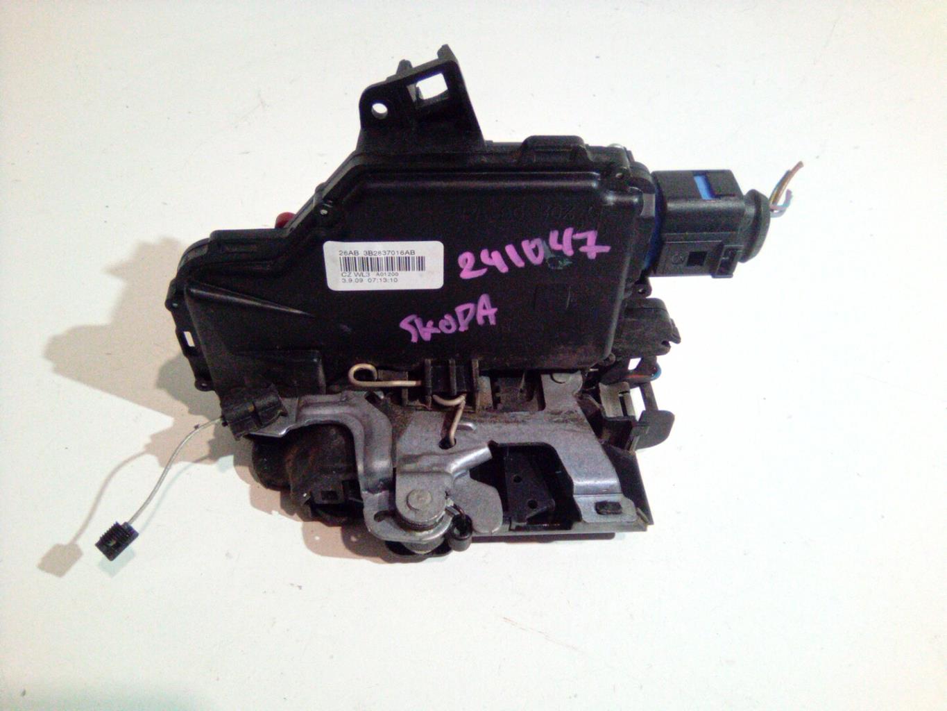 Serrure avant droit SKODA FABIA 2 PHASE 1 Essence - 1