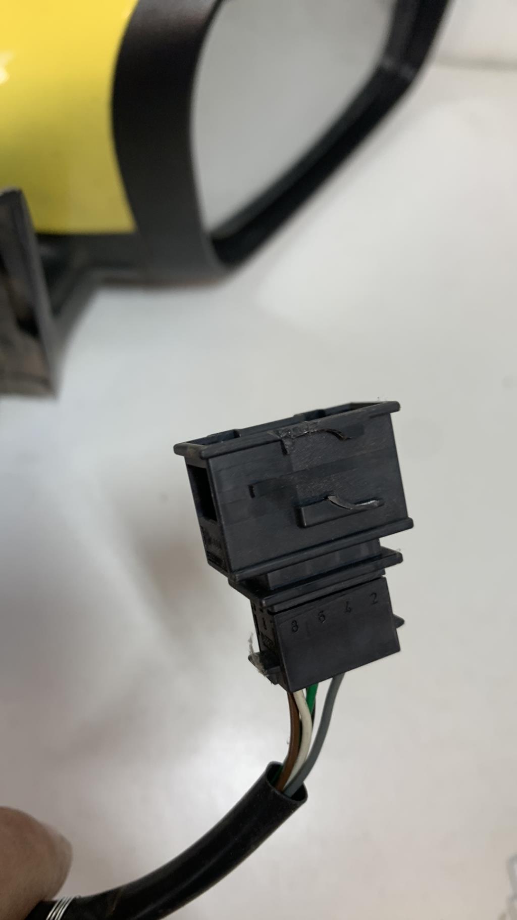 Retrovisor derecho SKODA FABIA 2 PHASE 1  - 1