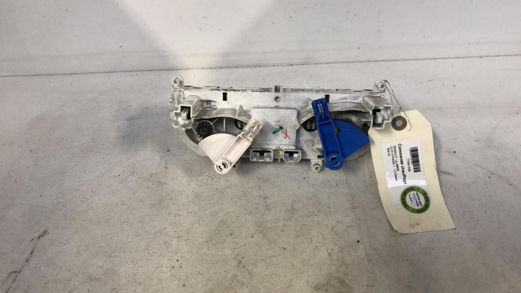 Commande chauffage RENAULT CLIO 4 PHASE 1 Diesel - 1