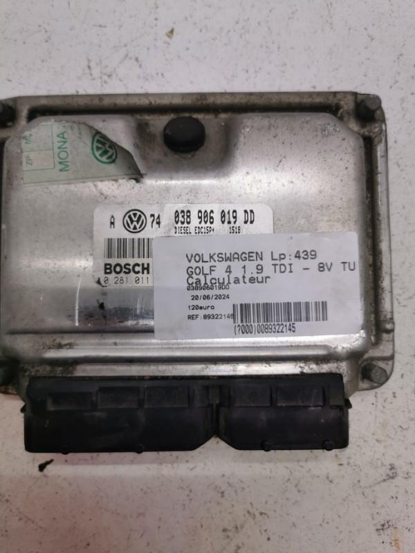 Calculateur VOLKSWAGEN GOLF 4 Diesel - 1