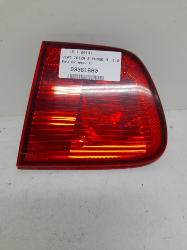 Feu arriere secondaire droit (feux) SEAT IBIZA 2 PHASE 3 Diesel - 1
