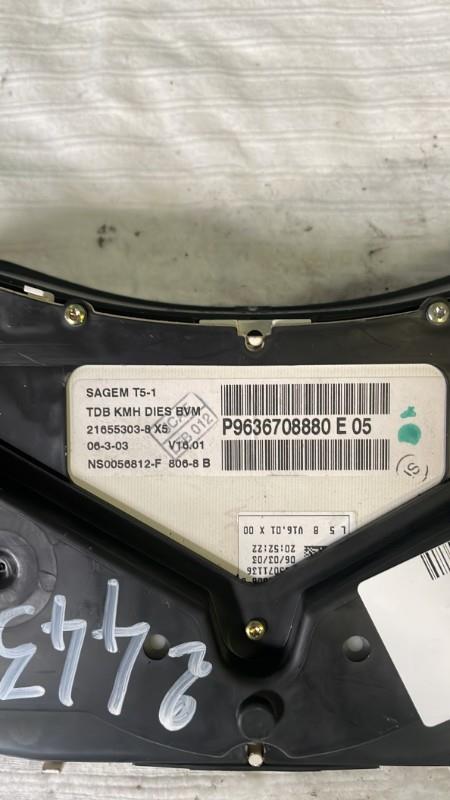 Compteur PEUGEOT 307 PHASE 1 Diesel - 1