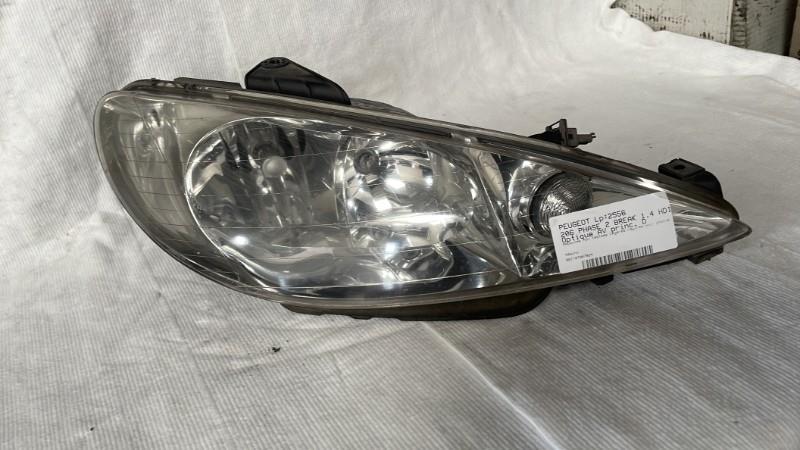 Gruppo ottico anteriore principale destro (luci)(faro) PEUGEOT 206 PHASE 2 BREAK Diésel - 1