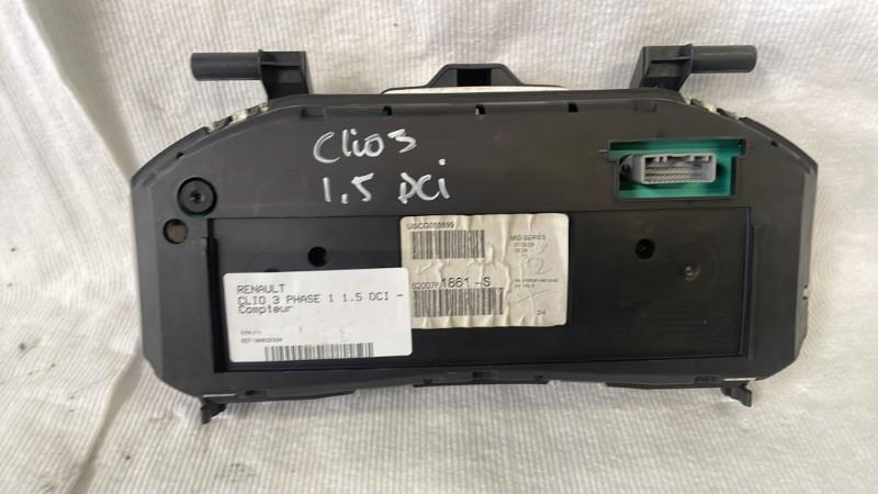 Compteur RENAULT CLIO 3 PHASE 1 Diesel - 1