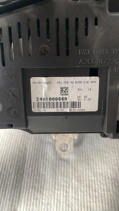 Compteur RENAULT LAGUNA 3 PHASE 1 Diesel - 1