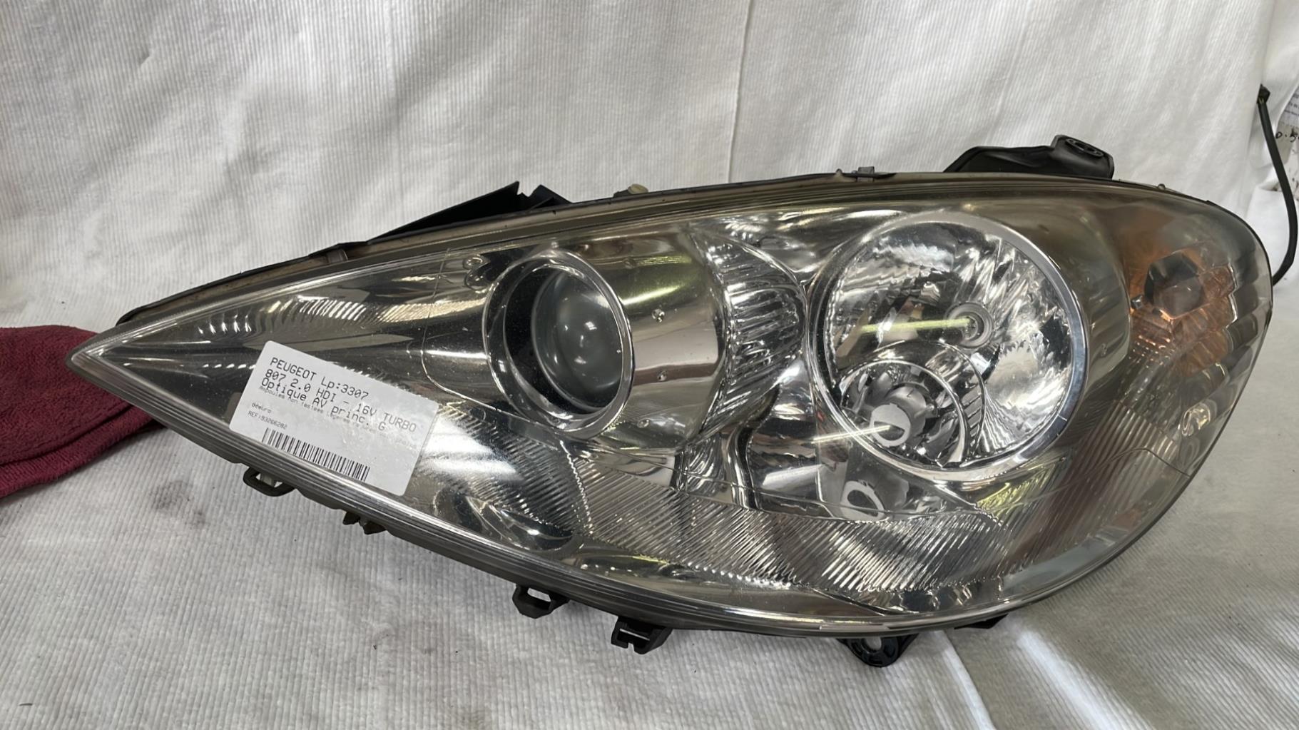 Gruppo ottico anteriore principale sinistro (luci)(faro) PEUGEOT 807 Diésel - 1