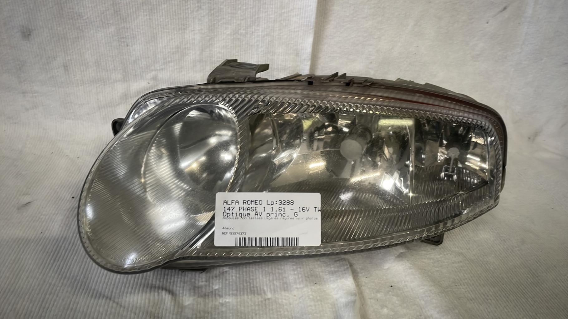 Gruppo ottico anteriore principale sinistro (luci)(faro) ALFA ROMEO 147 PHASE 1 Gasolina - 1