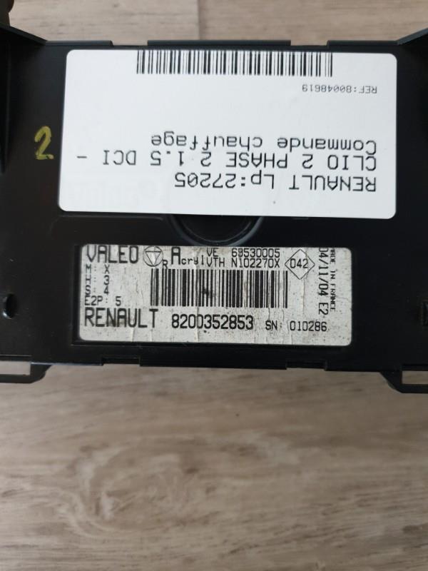 Commande chauffage RENAULT CLIO 2 PHASE 2 Diesel - 1