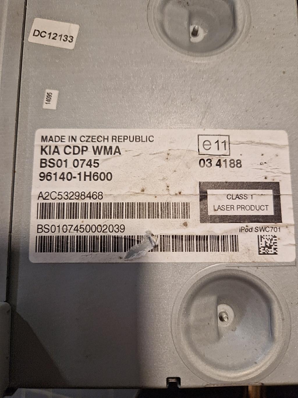 Autoradio d'origine KIA PRO-CEED 1 PHASE 1  - 1