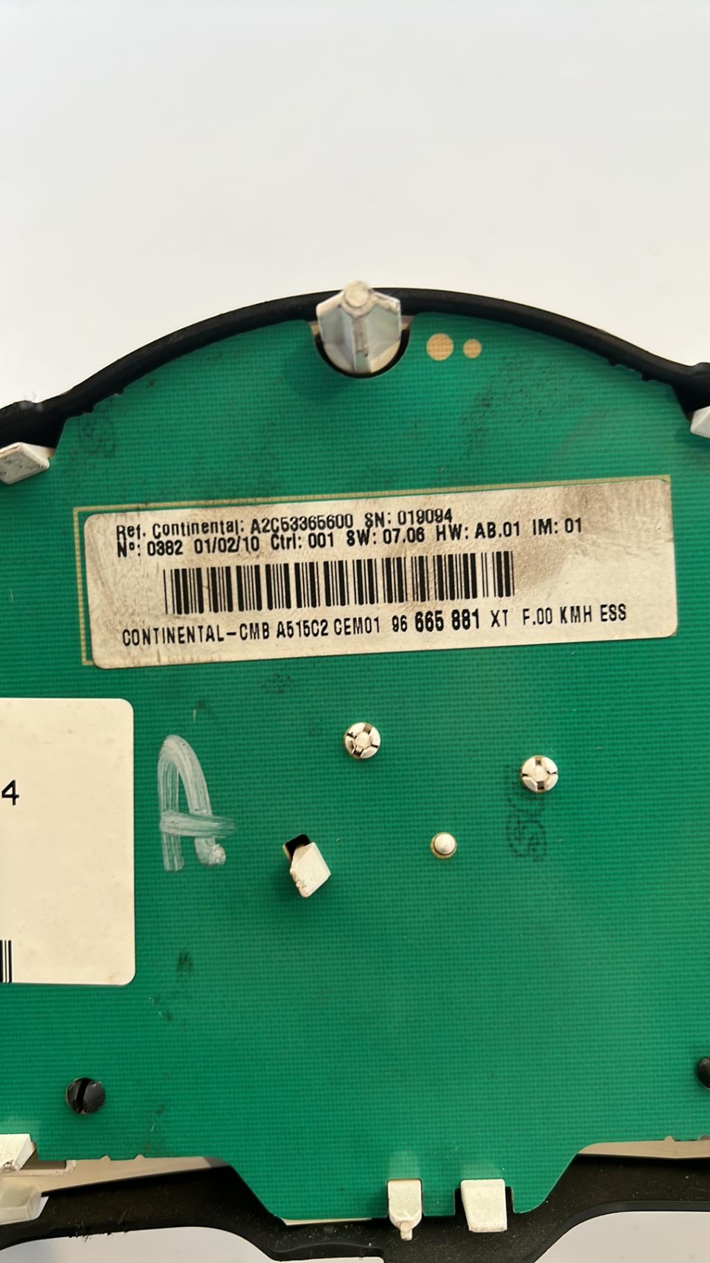 Compteur CITROEN C3 2 PHASE 1  - 1
