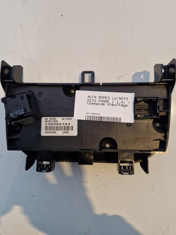Commande chauffage ALFA ROMEO MITO PHASE 1  - 1