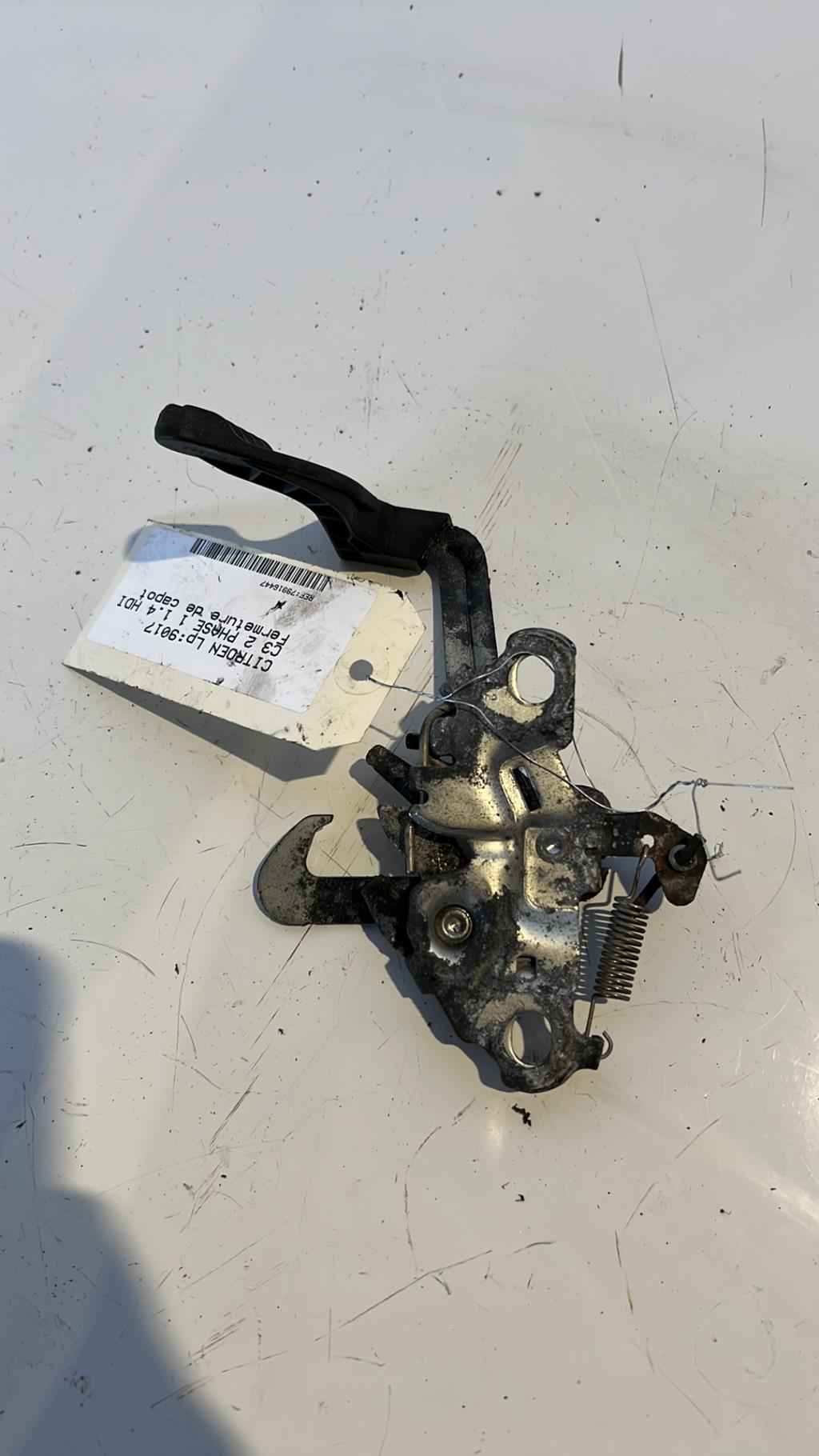 Fermeture de capot CITROEN C3 2 PHASE 1  - 1
