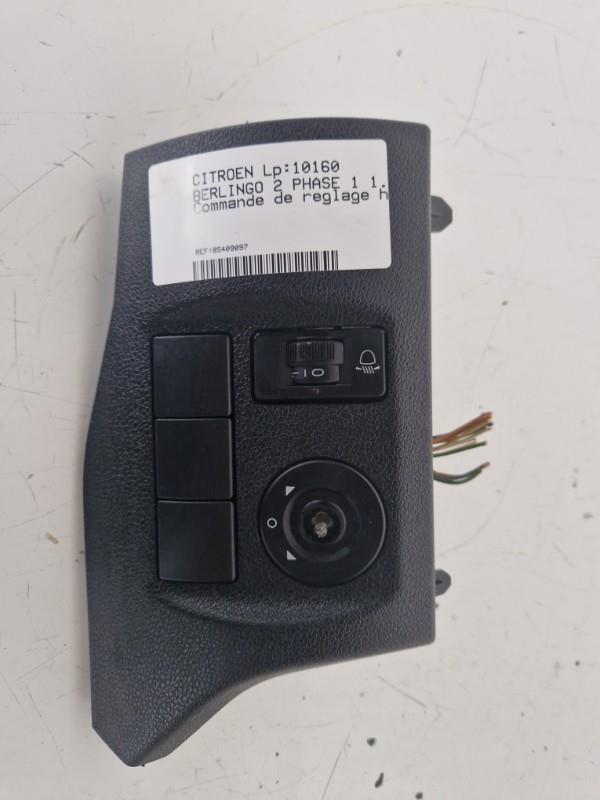 Commande de reglage hauteur de phare CITROEN BERLINGO 2 PHASE 1 Diesel - 1