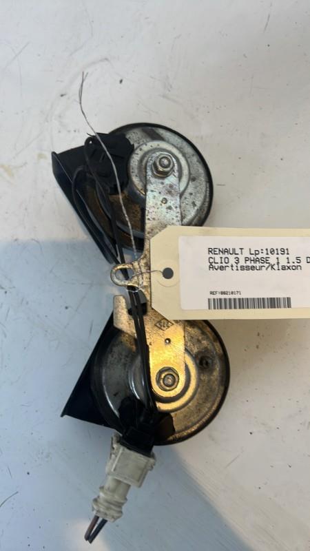 Avertisseur/Klaxon RENAULT CLIO 3 PHASE 1 Diesel - 1