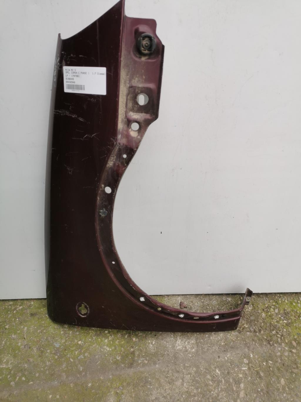Aile avant droit OPEL CORSA C PHASE 1 Diesel - 1