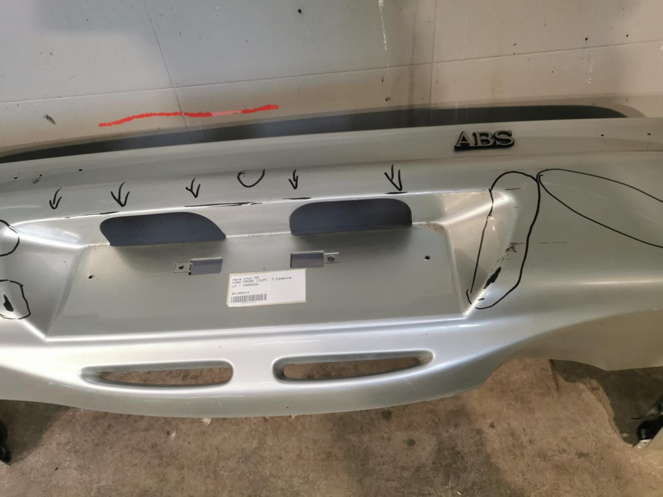 Pare choc arriere FORD PROBE COUPE Essence - 1
