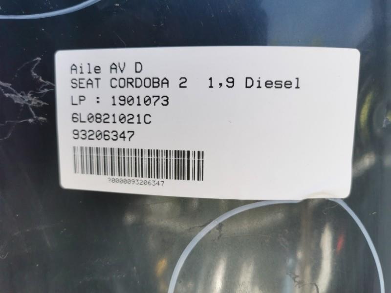 Aile avant gauche SEAT CORDOBA 2 Diesel - 1
