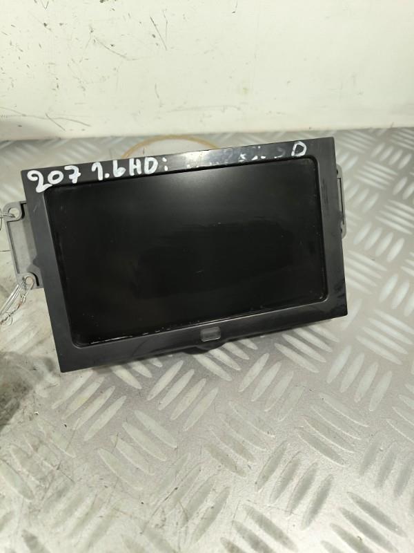Ecran GPS PEUGEOT 207 PHASE 1  - 1