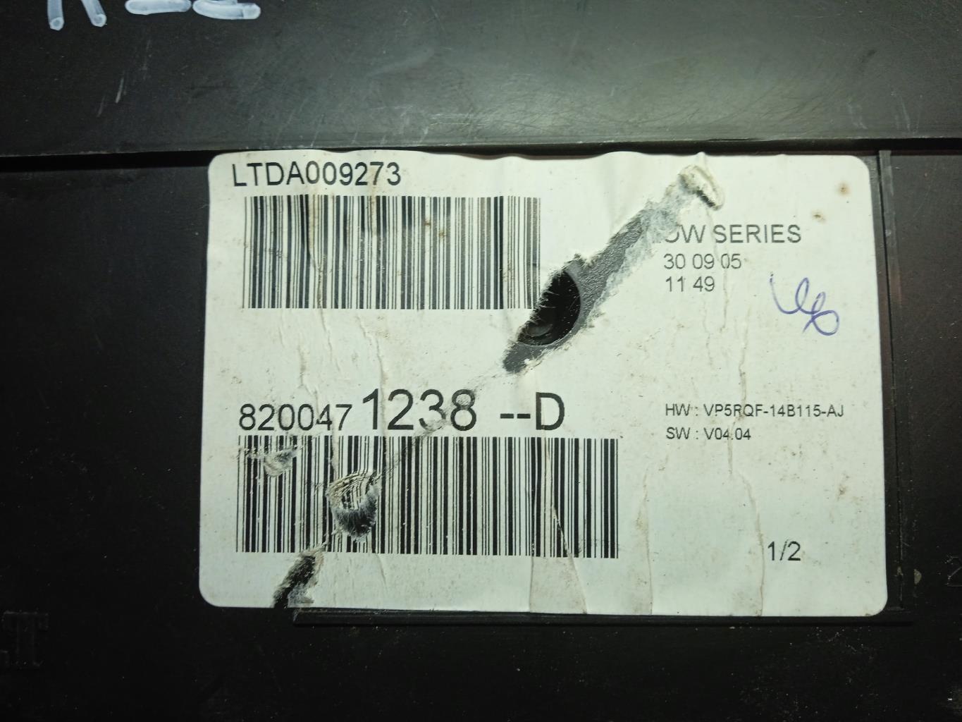 Compteur RENAULT CLIO 3 Diesel - 1