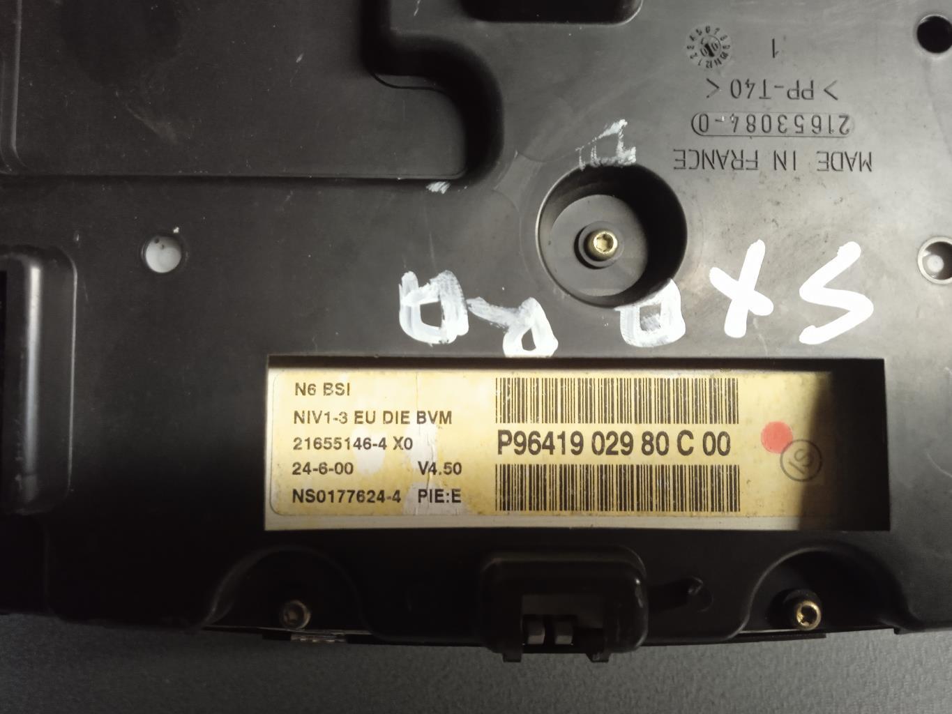 Compteur CITROEN XSARA PHASE 1  - 1