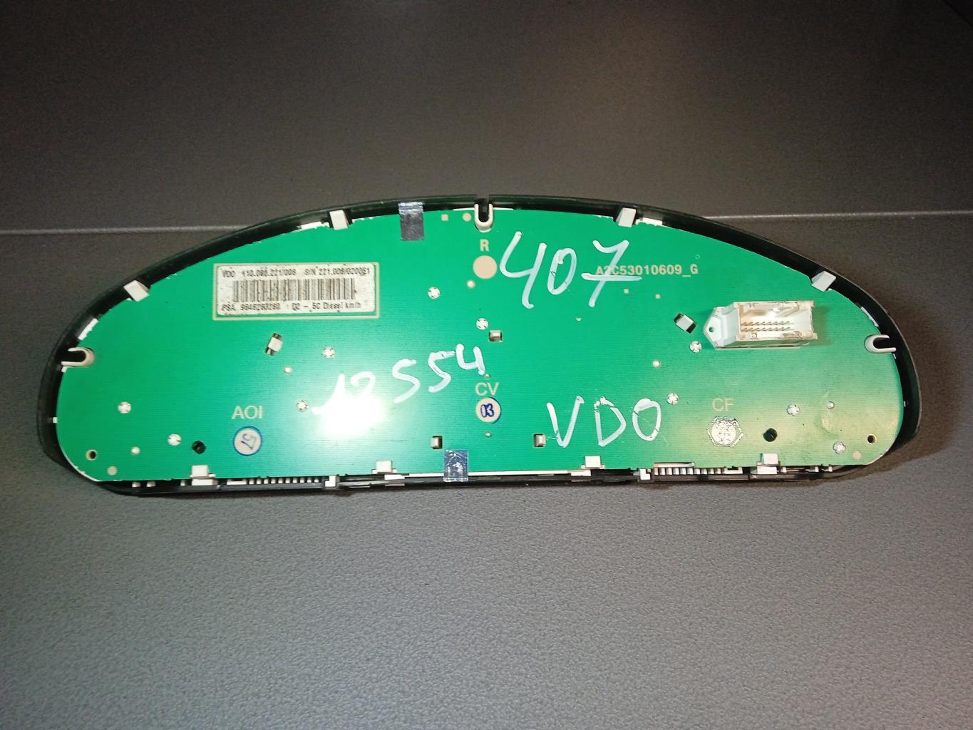 Compteur PEUGEOT 407 Diesel - 1