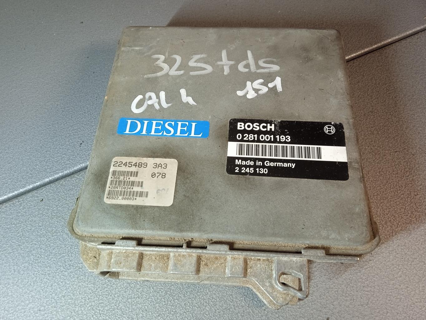 Calculateur moteur BMW SERIE 3 E36 Diesel - 1