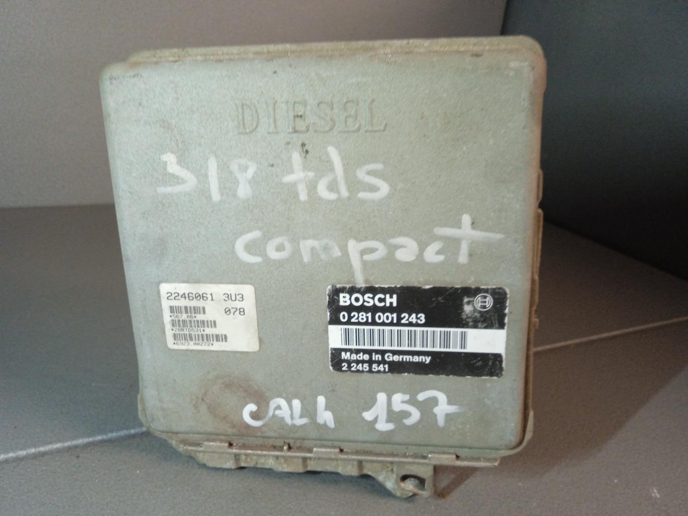 Calculateur moteur BMW SERIE 3 E36 Diesel - 1