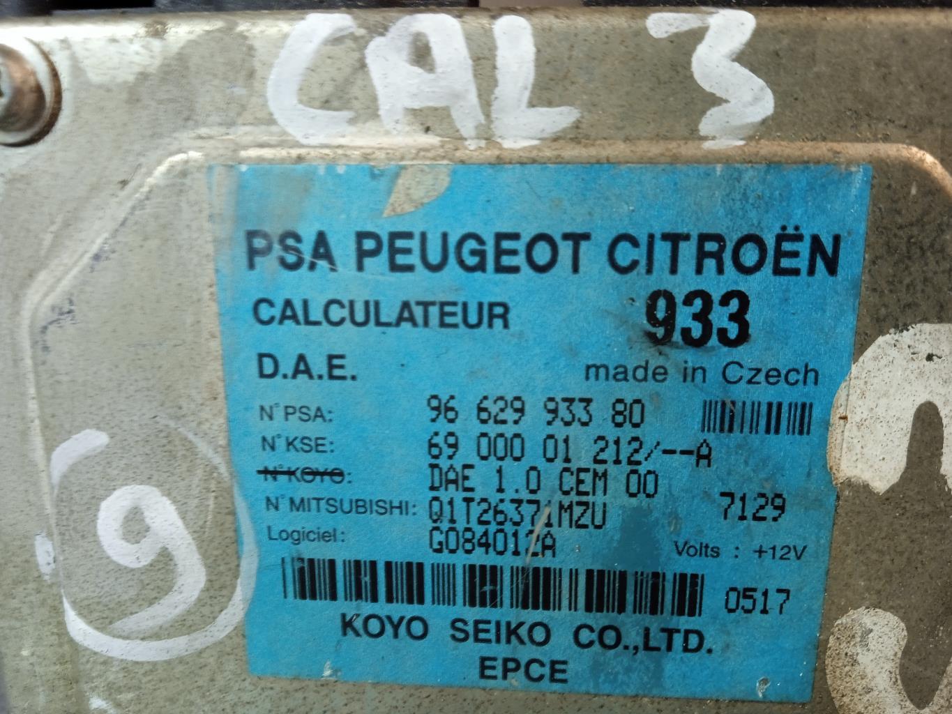 Calculateur direction assistee electrique CITROEN C2 PHASE 1 Diesel - 1