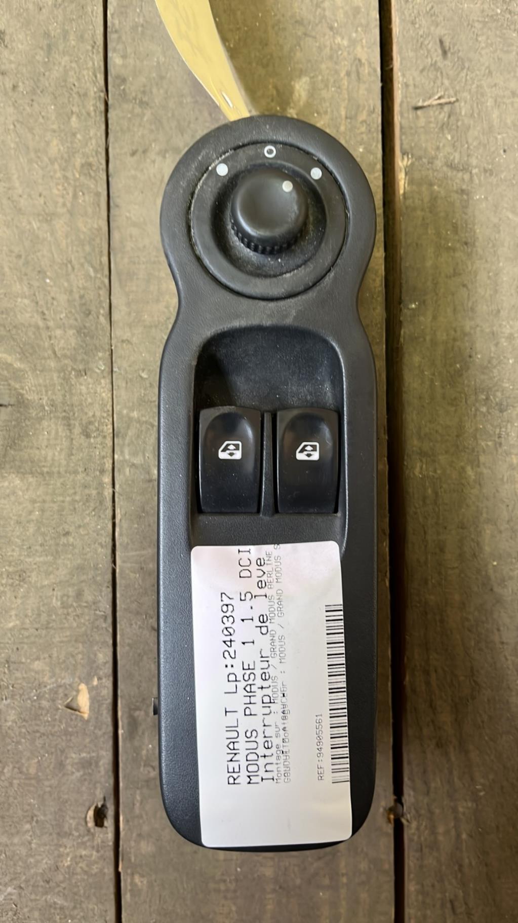 Interrupteur de leve vitre avant gauche RENAULT MODUS PHASE 1 Diesel - 1