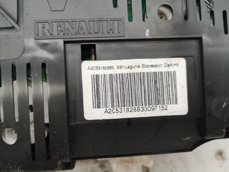 Compteur RENAULT LAGUNA 3 PHASE 1 Diesel - 1