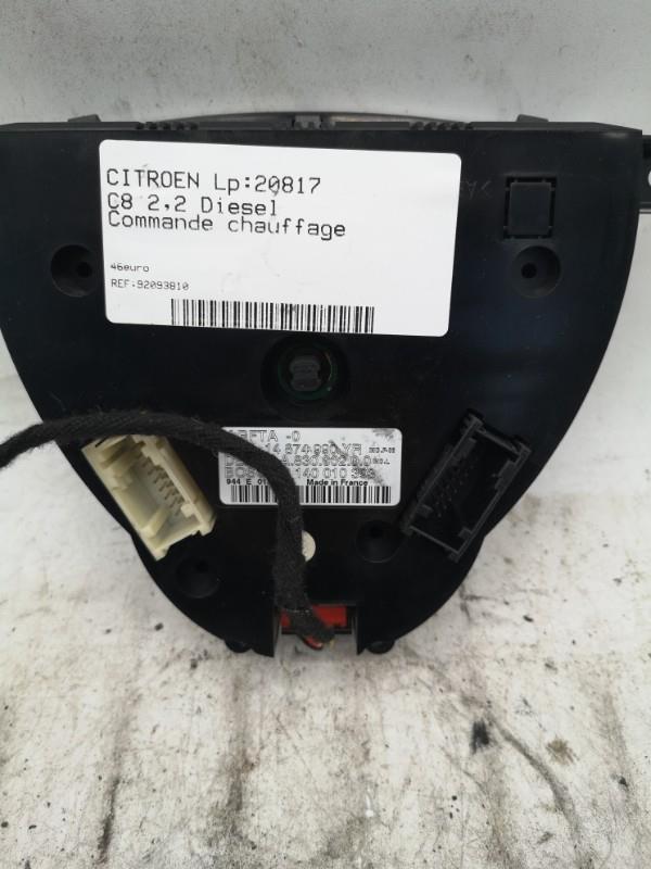 Commande chauffage CITROEN C8 Diesel - 1