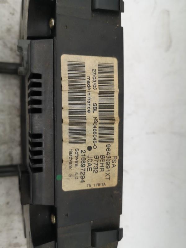Commande chauffage CITROEN C4 1 PHASE 1 Diesel - 1