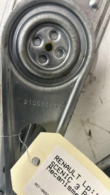 Meccanismo alzacristalli elettrico posteriore sinistro RENAULT SCENIC 3 PHASE 1 Diésel - 1