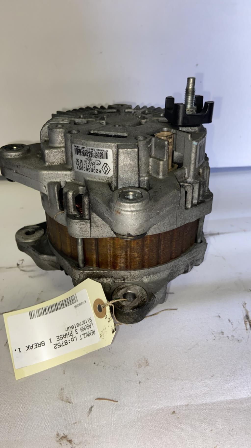 Alternateur RENAULT LAGUNA 3 PHASE 1 BREAK Diesel - 1