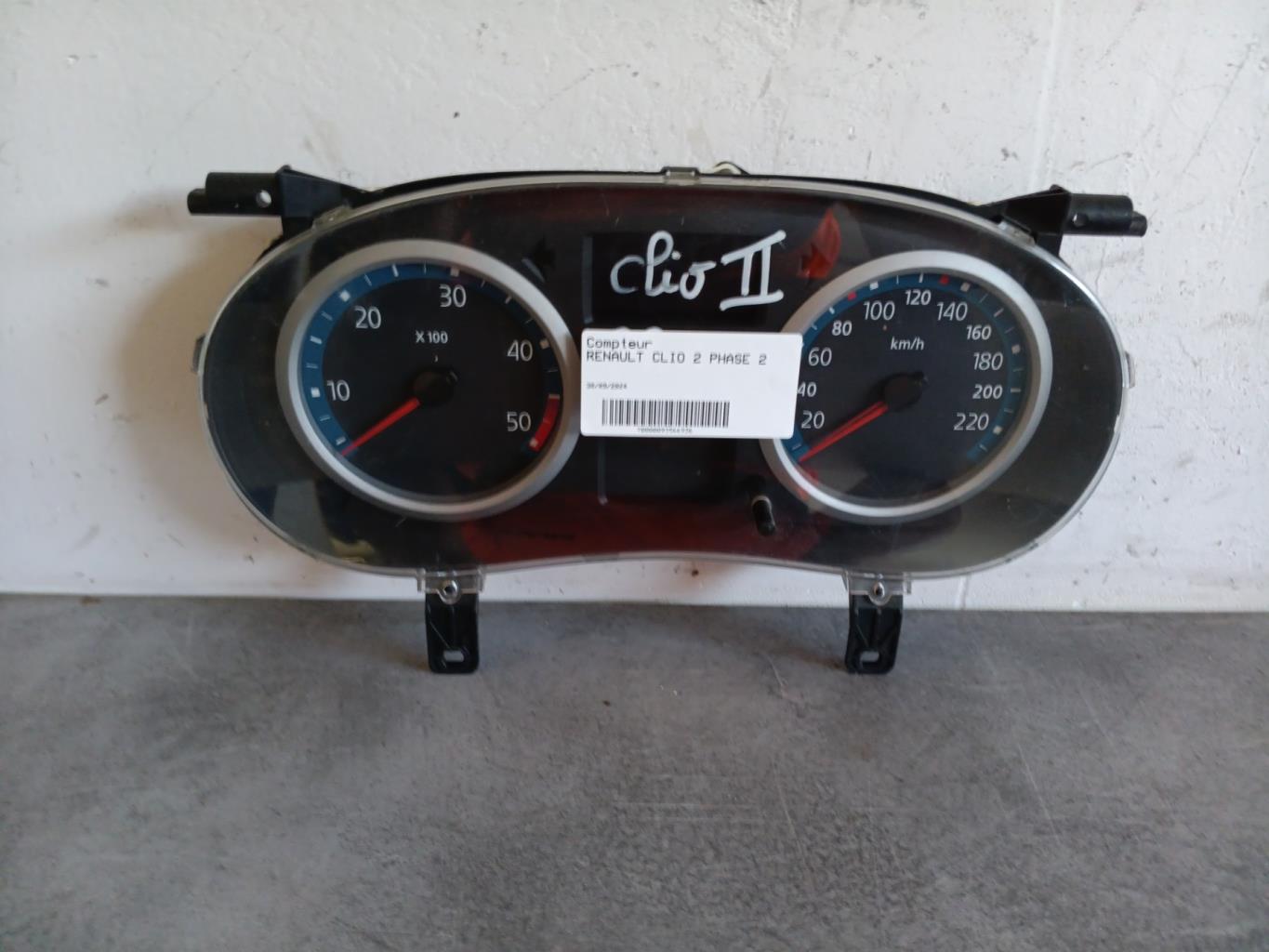 Compteur RENAULT CLIO 2 PHASE 2  - 1