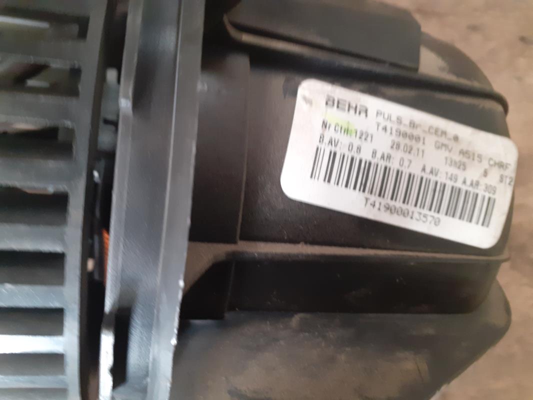 Ventilateur chauffage