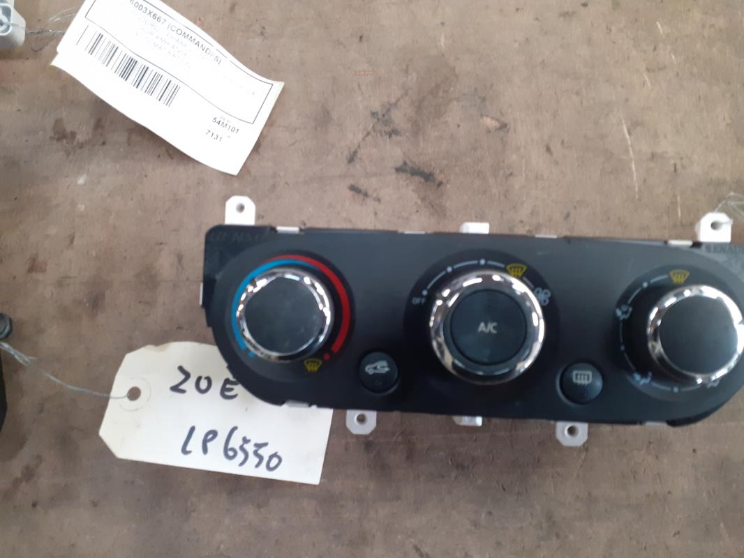 Commande chauffage RENAULT CAPTUR 1 PHASE 1 Essence - 1