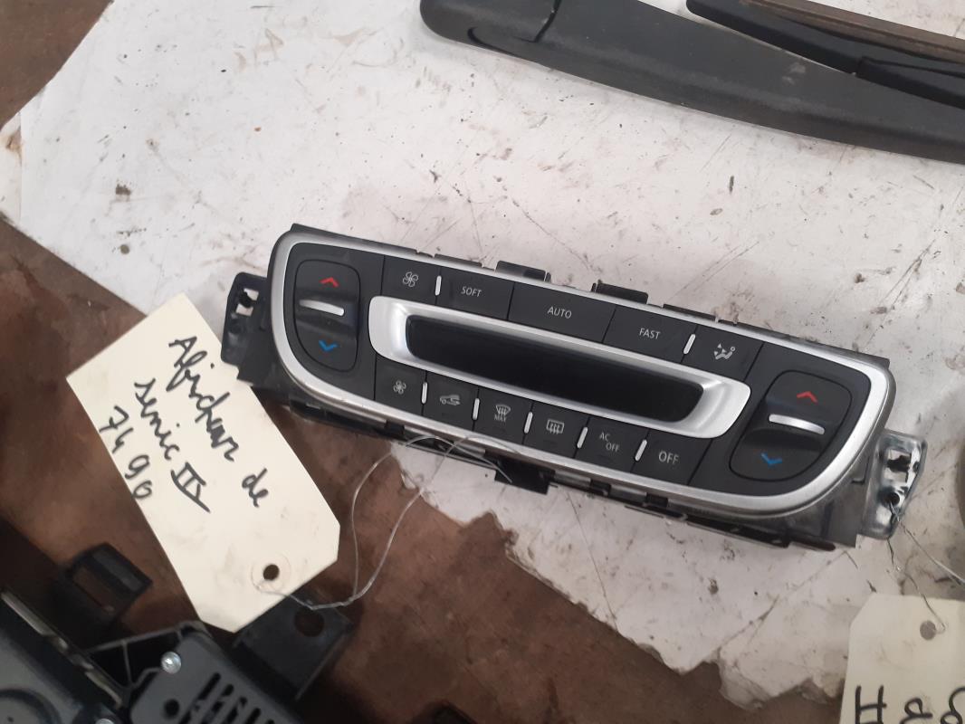 Commande chauffage RENAULT SCENIC 3 PHASE 1 Diesel - 1