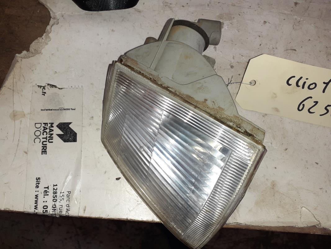 Optique avant secondaire gauche (feux)(clignotant) RENAULT CLIO 1 PHASE 1 Essence - 1